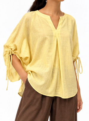Buttercup Tie Blouse