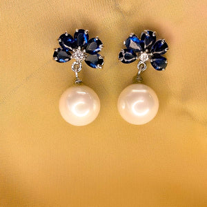 Blue Glory Earrings
