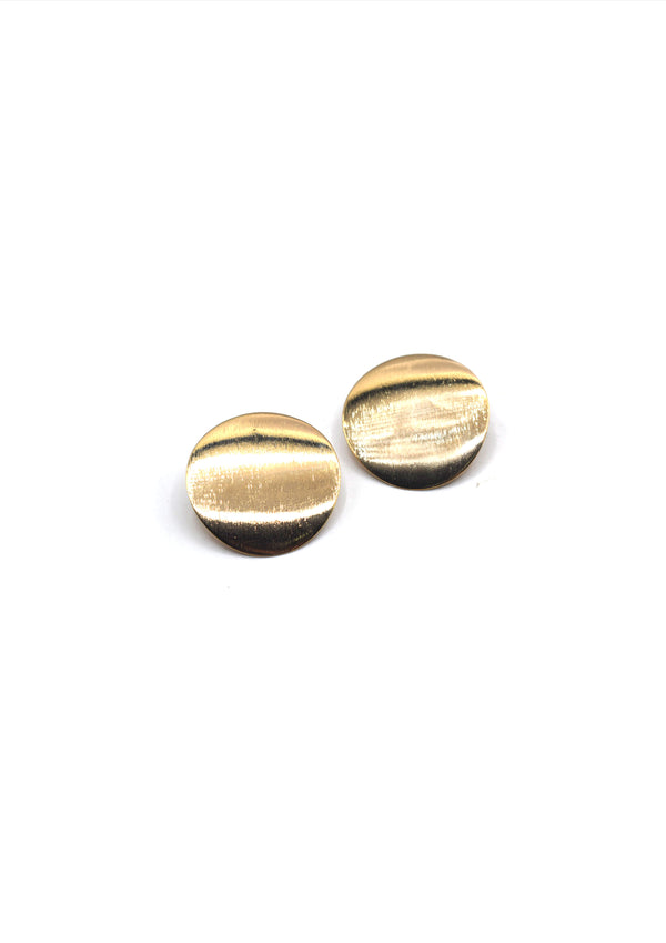 Minimalist Oval Stud