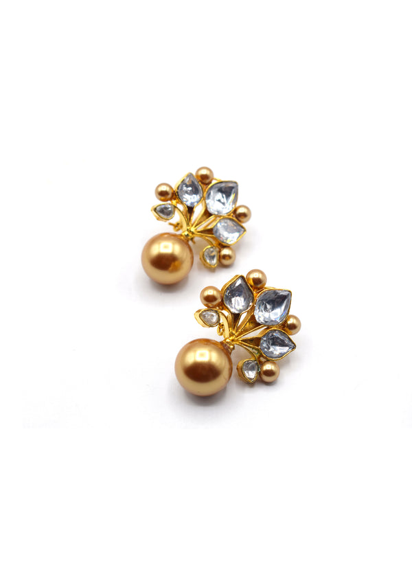 Flora Polki Studs