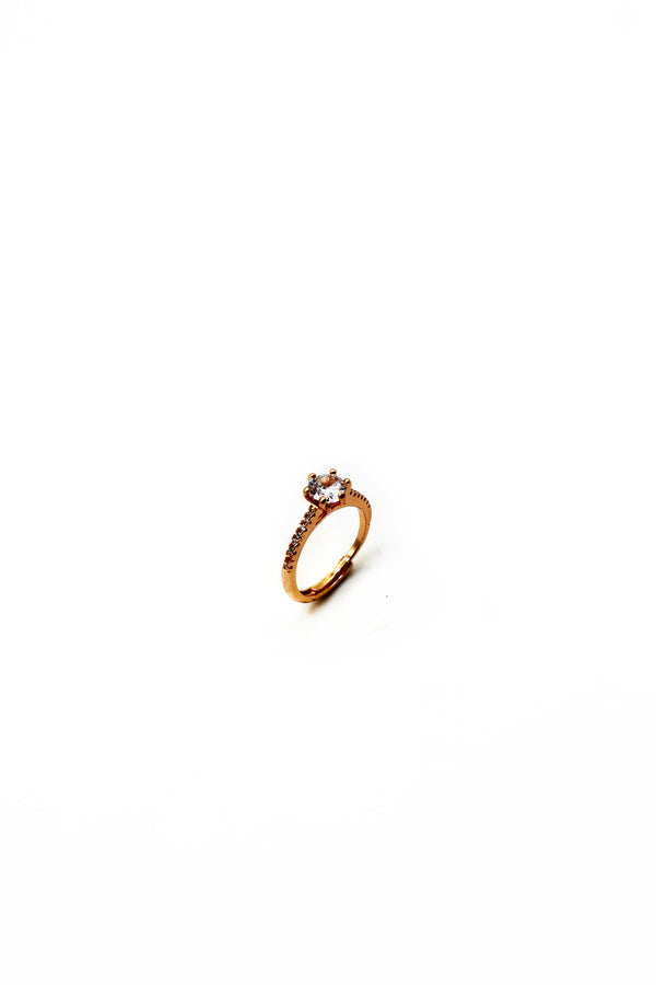 Dainty Solitaire Ring