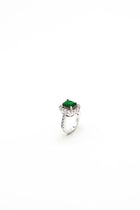 Green Diana ring