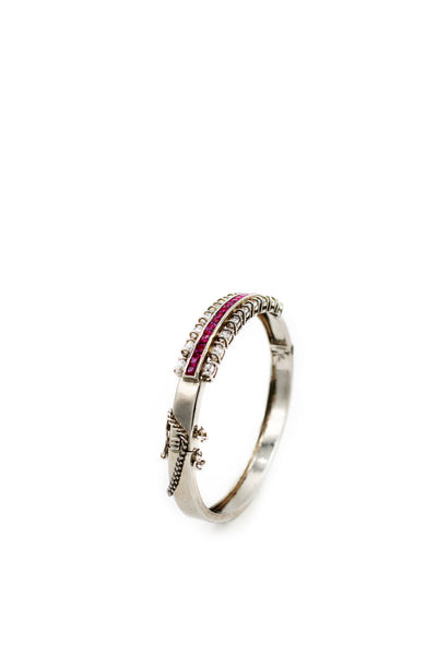 Silver Blush Bracelet