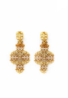 Golden Cascade Earrings