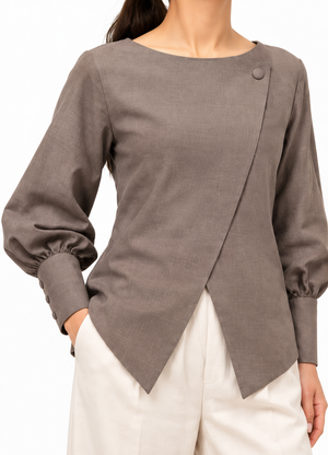 Dove Wrap Blouse