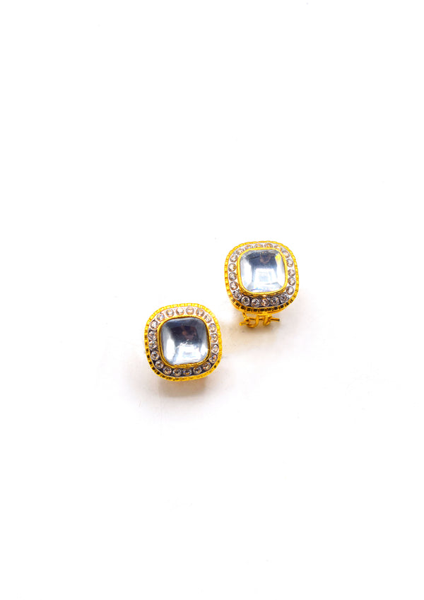 Crystal Polki Earrings