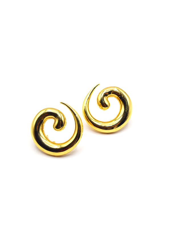 Swirl Stud Earrings