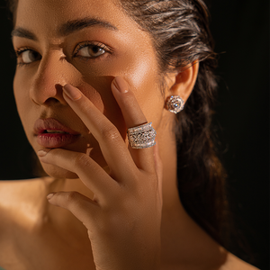 Sterling Geometric Ring